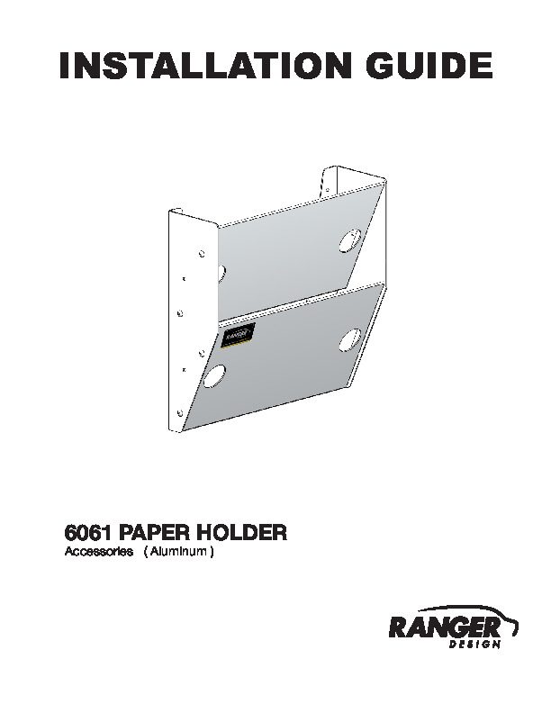 6061 Installation Guide PDF
