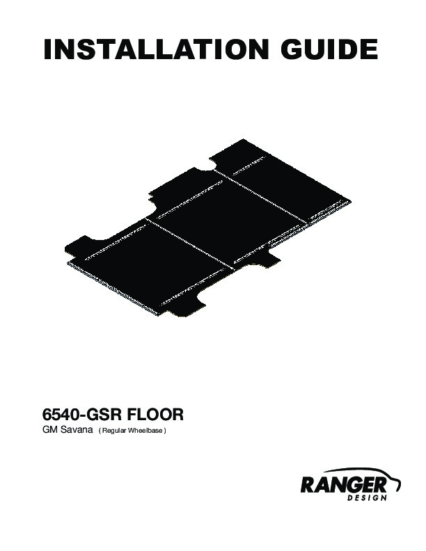 6540-GSR Installation Guide PDF