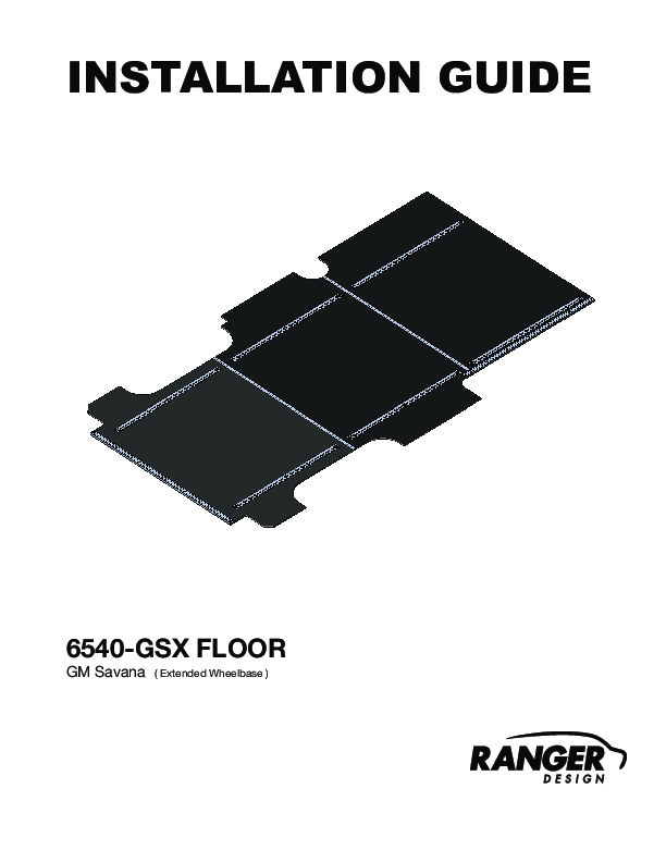 6540-GSX Installation Guide PDF