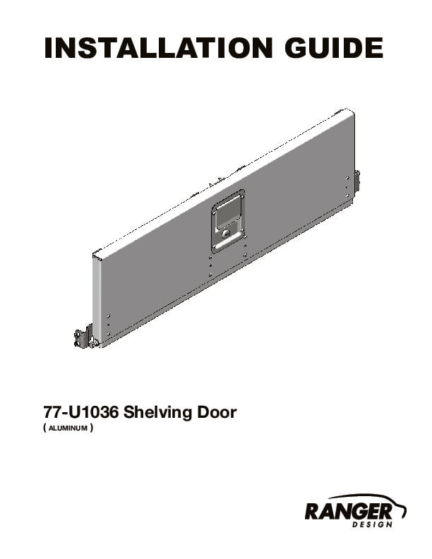 77-U1036 Installation Guide PDF