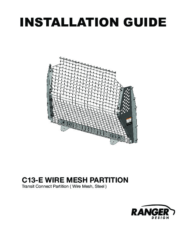 C13-E Installation Guide PDF