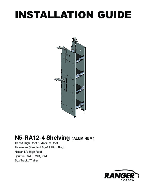 N5-RA12-4 Installation Guide PDF