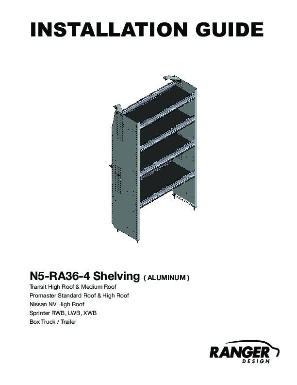 N5-RA36-4 Installation Guide PDF