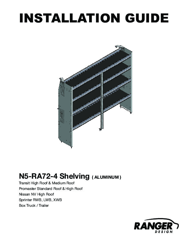 N5-RA72-4 Installation Guide PDF
