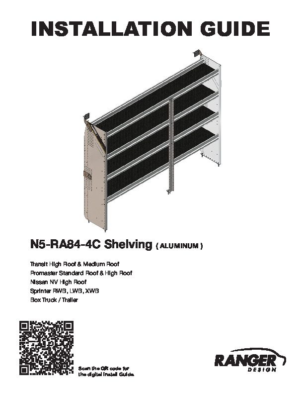 N5-RA84-4C Installation Guide PDF