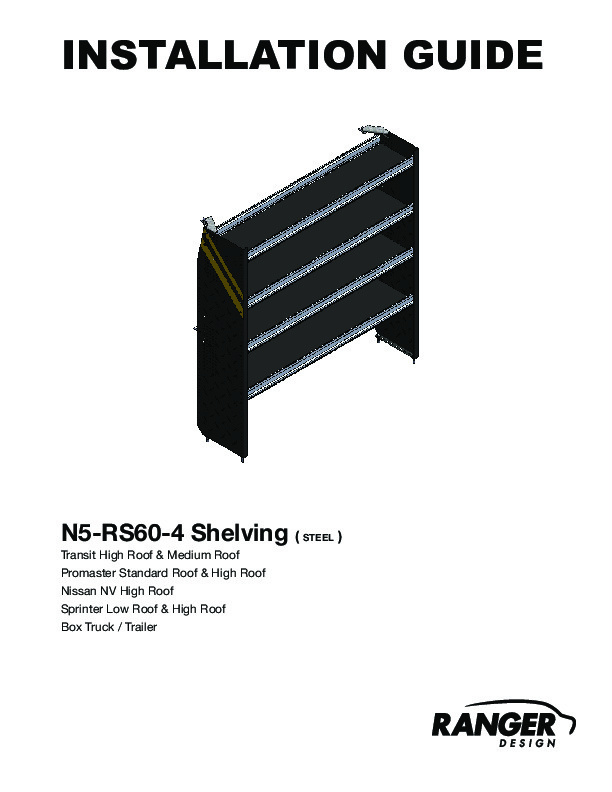 N5-RS60-4 Installation Guide PDF