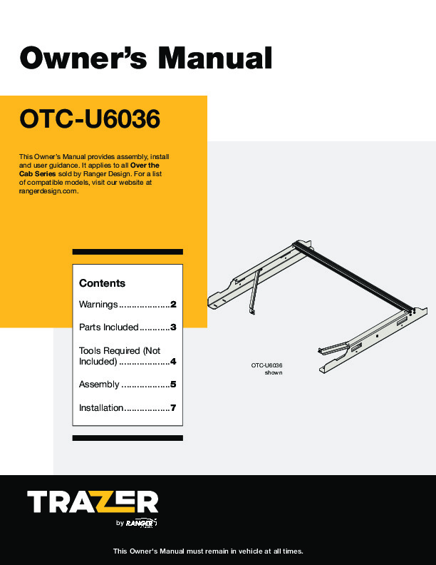 OTC-U6036 Installation Guide PDF