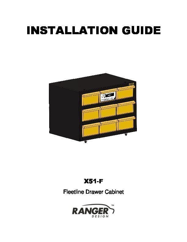 X51-F Installation Guide PDF