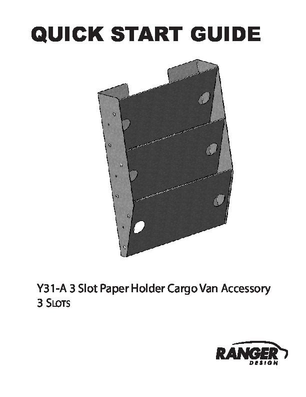 Y31-A Installation Guide PDF
